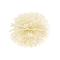 Pom poms béžová 35 cm